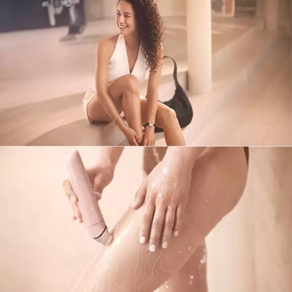 Máy làm sạch lông cho nữ Philips BRL128/10 - Hàng chính hãng