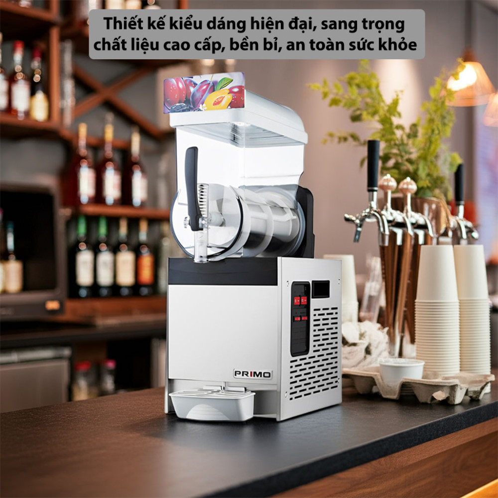 Máy làm slush 1 ngăn Primo 0200601419 thiết kế hiện đại, chất liệu bền bỉ, an toàn