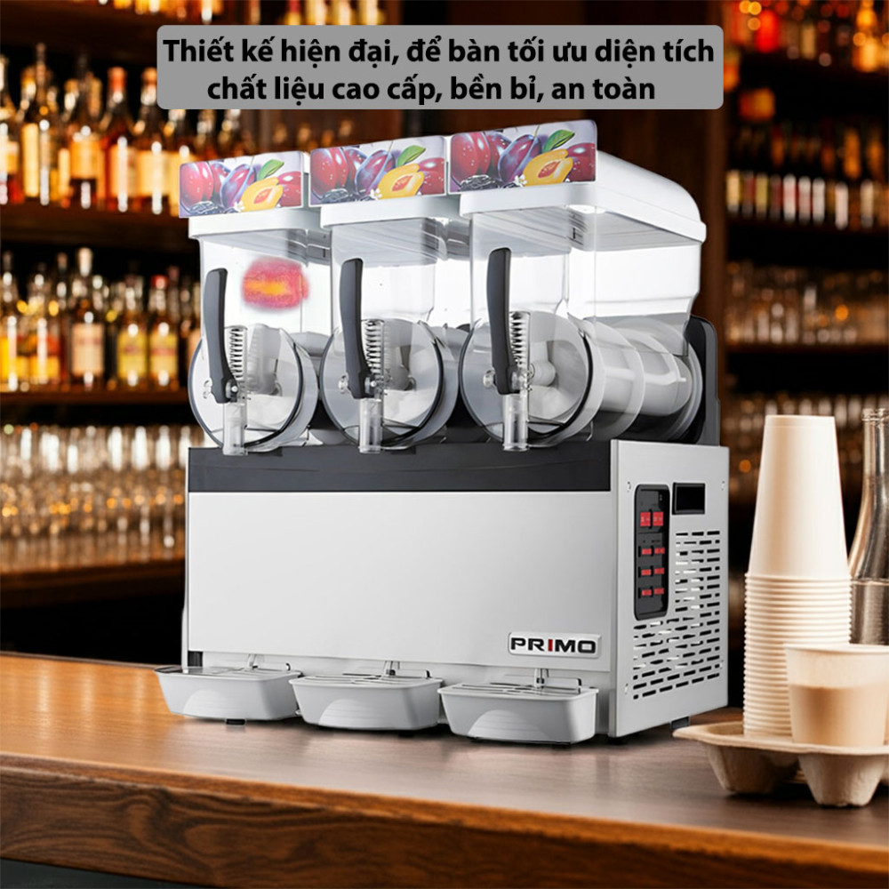 Máy làm slush 3 ngăn Primo 0200601421 - Hàng chính hãng