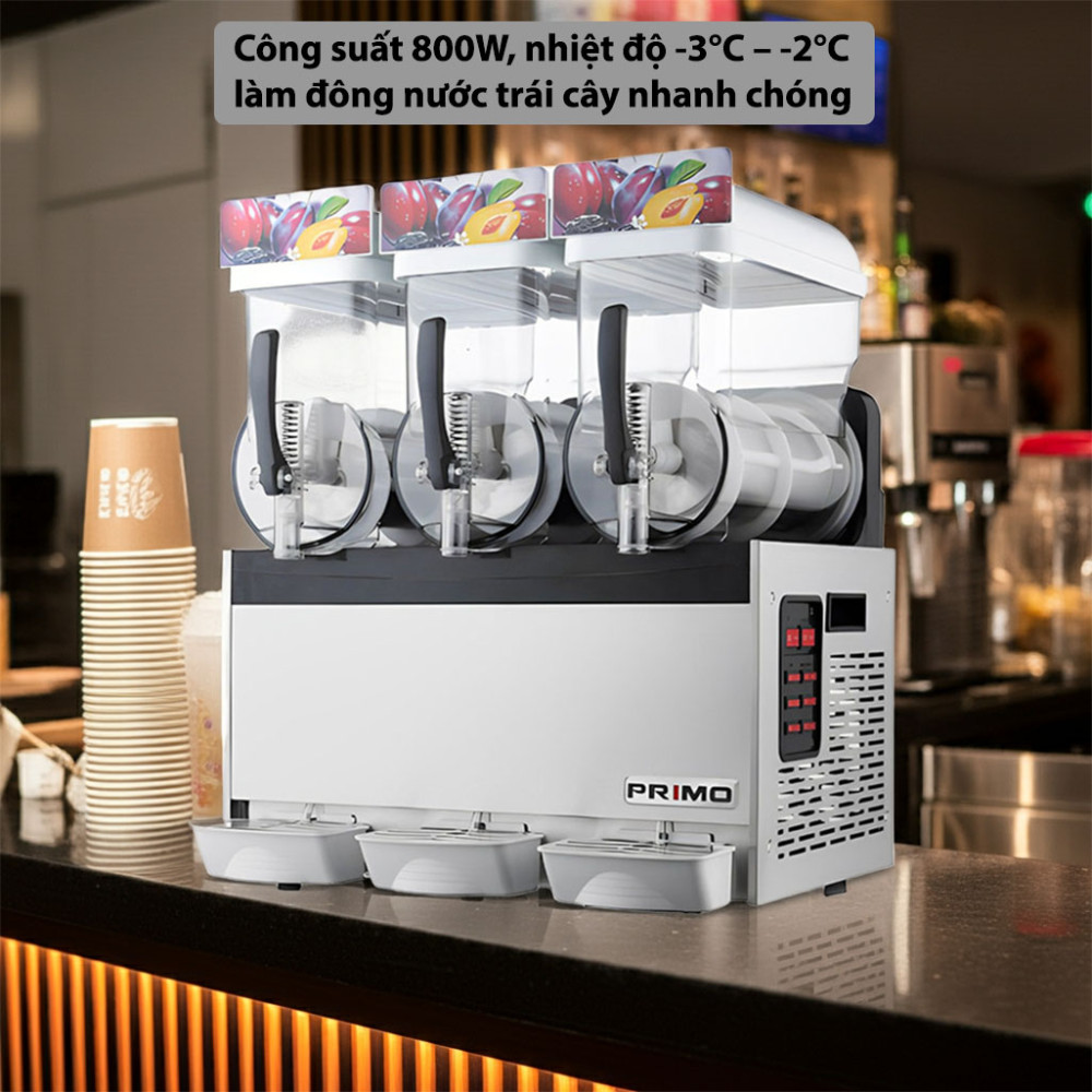 Máy làm slush 3 ngăn Primo 0200601421 - Hàng chính hãng
