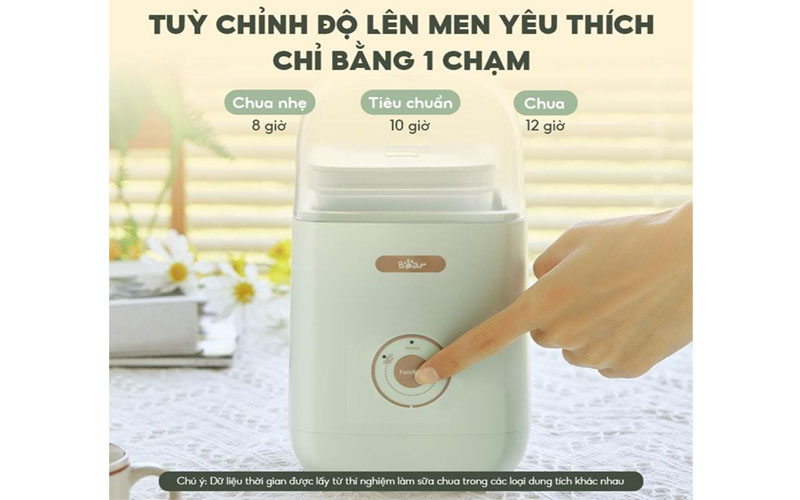 Máy làm sữa chua Bear SB-SC12C - Hàng chính hãng