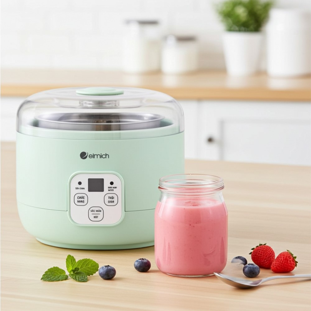 Máy làm sữa chua Elmich YME0296 - Hàng chính hãng