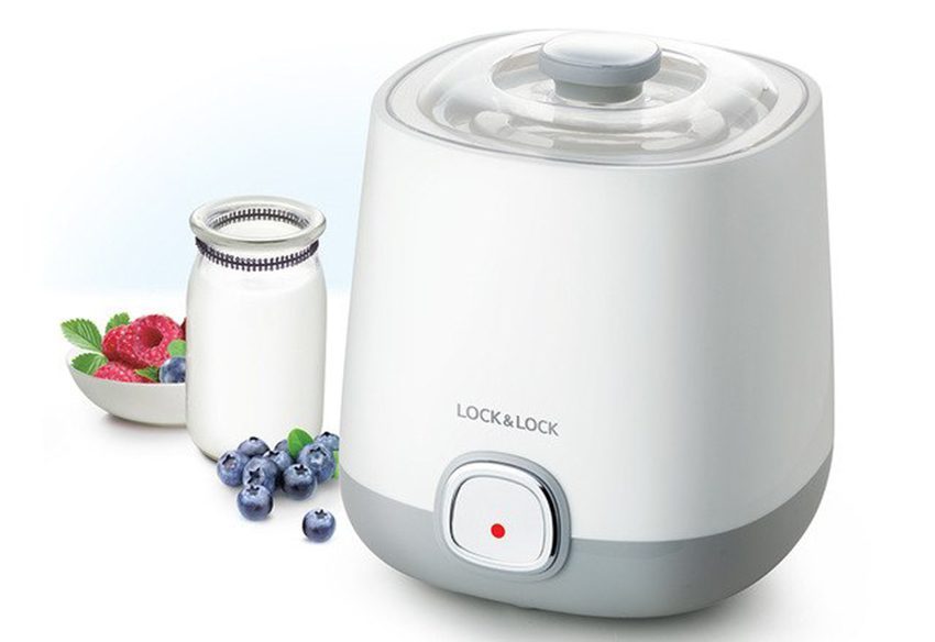 Máy làm sữa chua Lock&Lock EJY110SLV - Hàng chính hãng