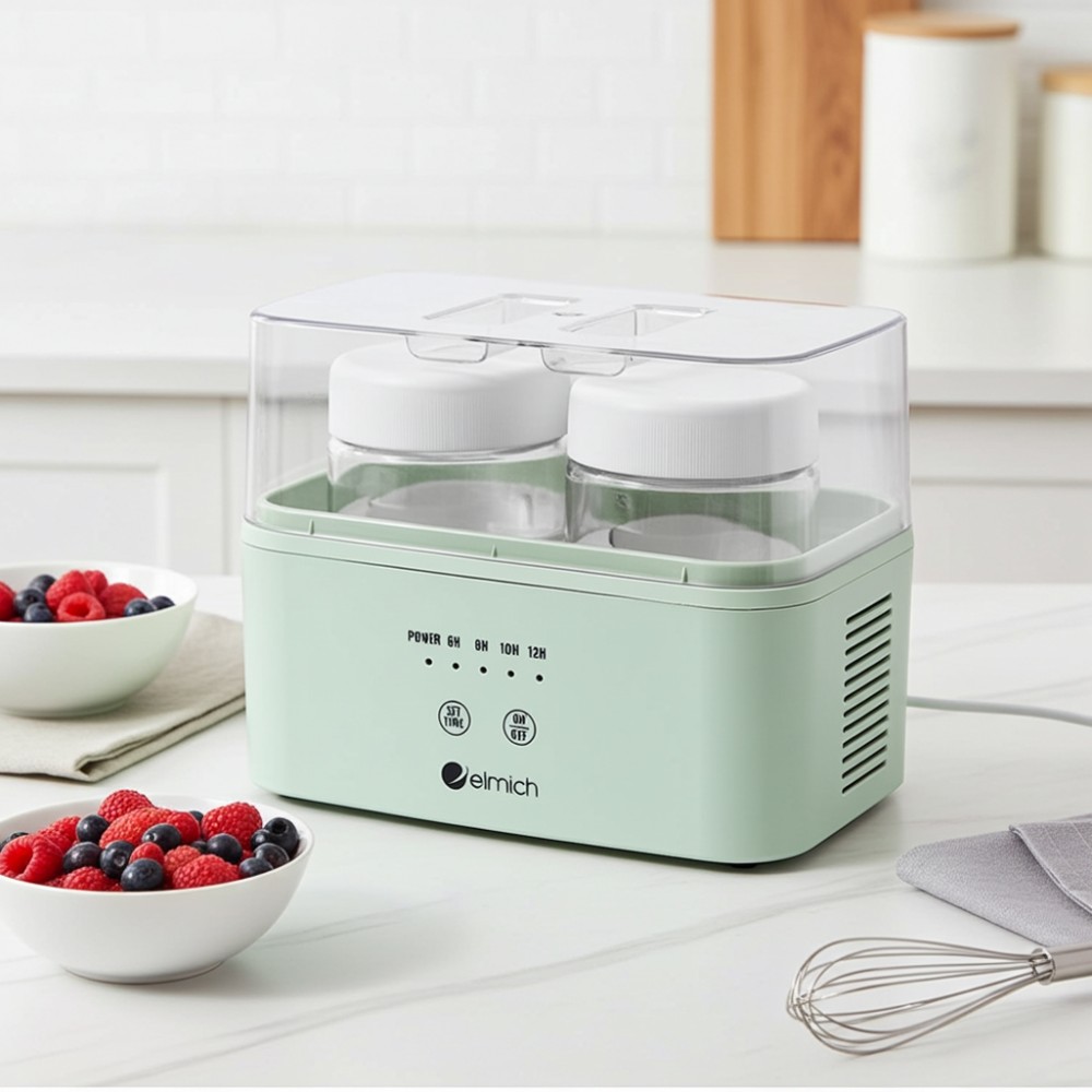 Máy làm sữa chua Elmich YME0297 - Hàng chính hãng