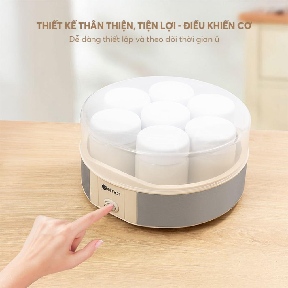 Máy làm sữa chua Elmich YME0298 - Hàng chính hãng