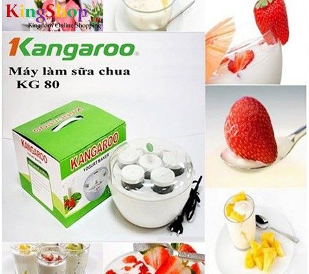 Máy làm sữa chua Kangaroo KG80 - Dung tích 1L - Hàng chính hãng