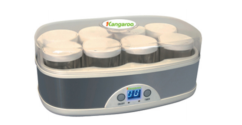 Máy làm sữa chua Kangaroo 8 cốc KG8S1 - Hàng chính hãng