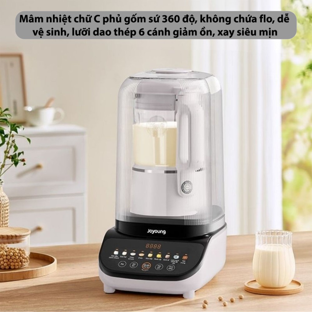 Máy làm sữa hạt 1.5 lít Joyoung JHSB-602 Pro - Hàng chính hãng