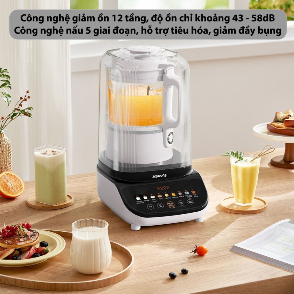 Máy làm sữa hạt 1.5 lít Joyoung JHSB-602 Pro - Hàng chính hãng