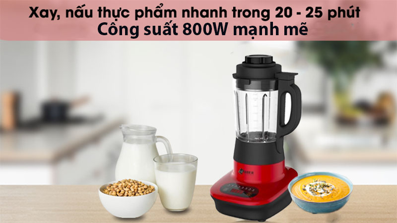 Công suất của Máy làm sữa hạt Arber MLSH7W1.75LRED