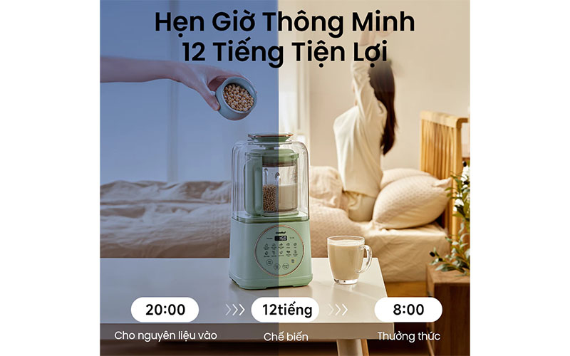 Máy làm sữa hạt Comfee CBL-50HGBHA0 - Hàng chính hãng