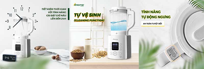 Máy làm sữa hạt Dreamer DKA-MCB117 - Hàng chính hãng