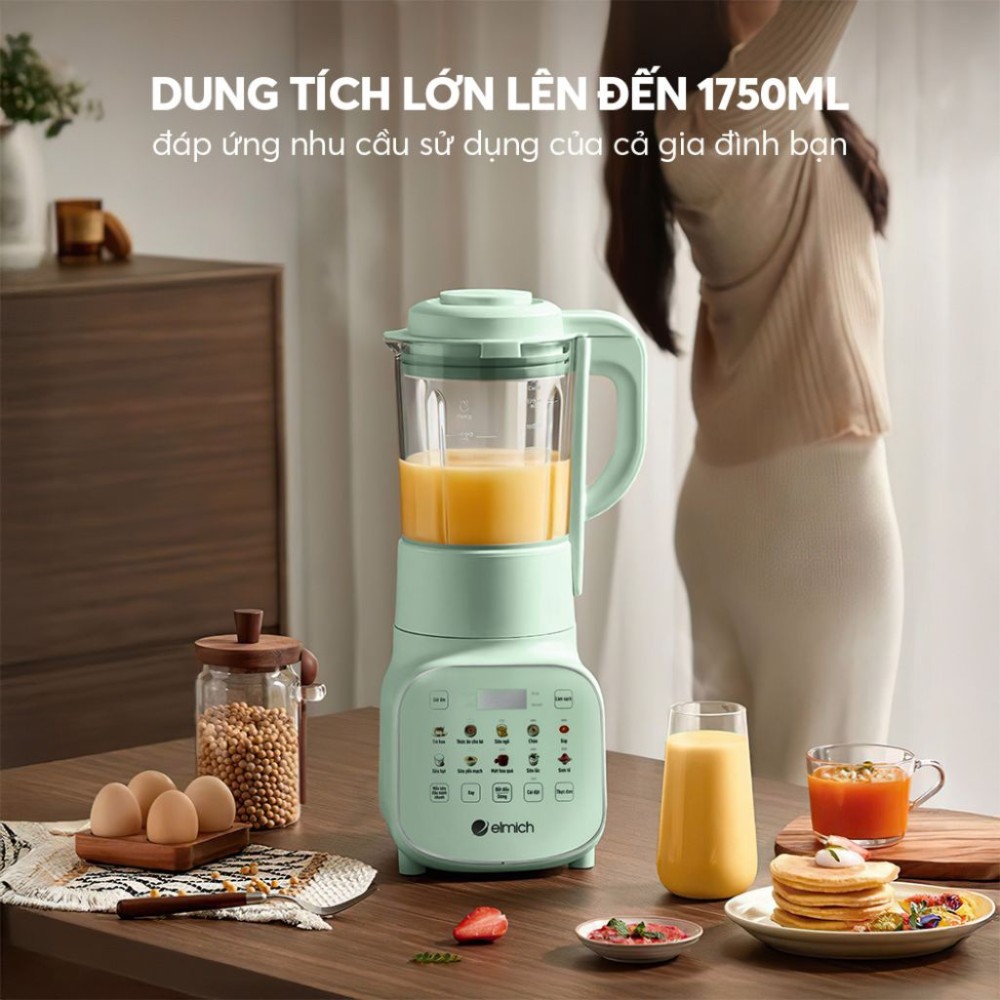 Máy làm sữa hạt Elmich CBE-8974 - Hàng chính hãng