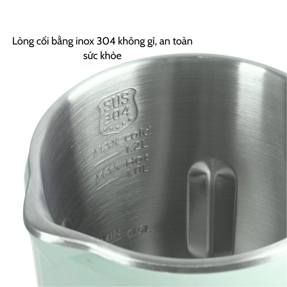 Máy làm sữa hạt Elmich CBE0593PG - Hàng chính hãng