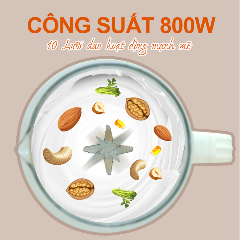 Máy làm sữa hạt Lorca TA 7002E - Hàng chính hãng