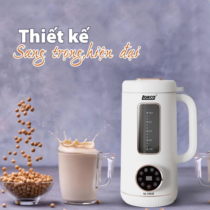 Máy làm sữa hạt Lorca TA 7002E - Hàng chính hãng