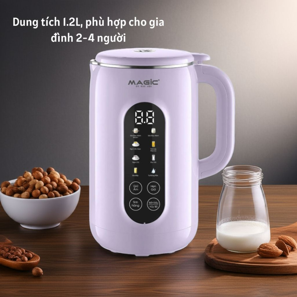 Dung tích phù hợp cho gia đình có 2-4 người