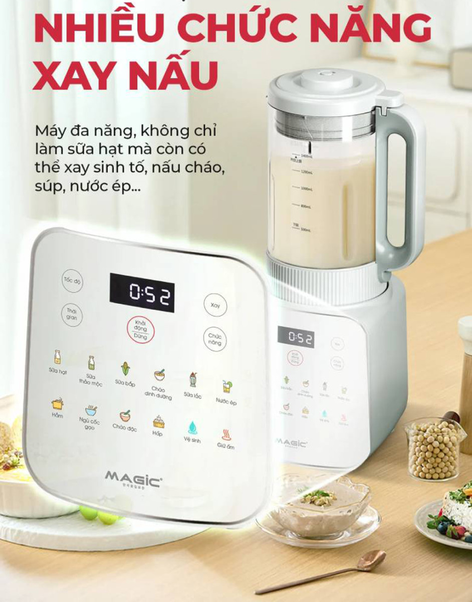 Máy làm sữa hạt Magic A-103 - Hàng chính hãng
