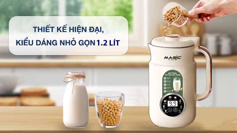 Thiết kế của Máy làm sữa hạt Magic Eco A-97