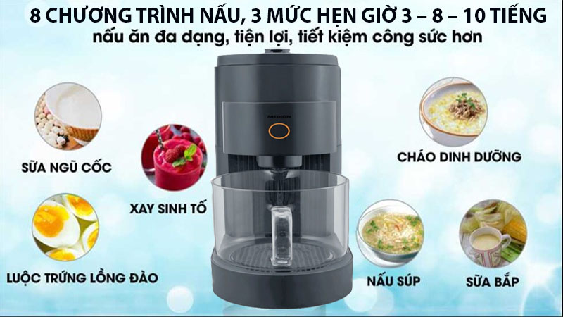 Máy làm sữa hạt Medion MD11200 - Hàng chính hãng