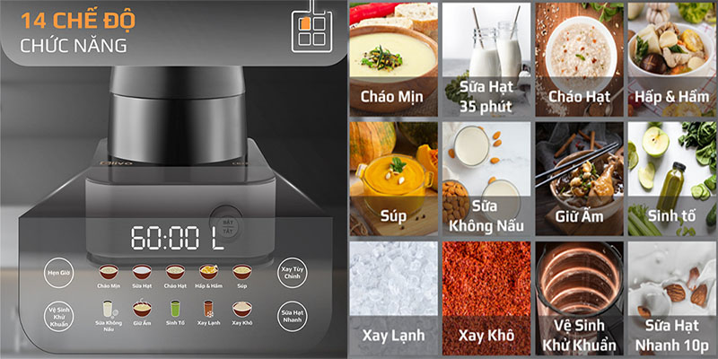 Máy làm sữa hạt Olivo CB22 PRO - Hàng chính hãng