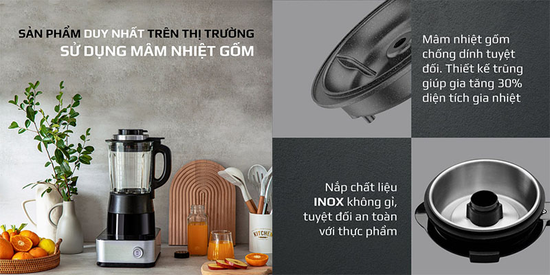 Máy làm sữa hạt Olivo CB22 PRO - Hàng chính hãng