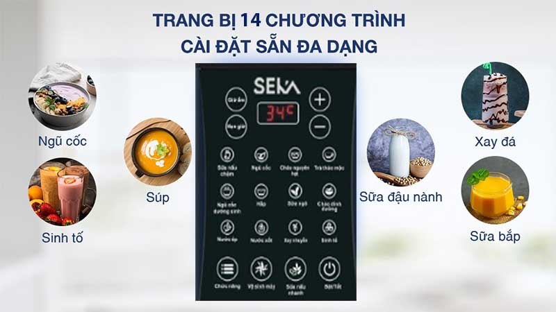 Máy làm sữa hạt Seka E400 - Hàng chính hãng