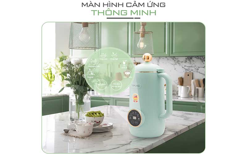Bảng điều khiển của Máy làm sữa hạt Tapuho TMB600