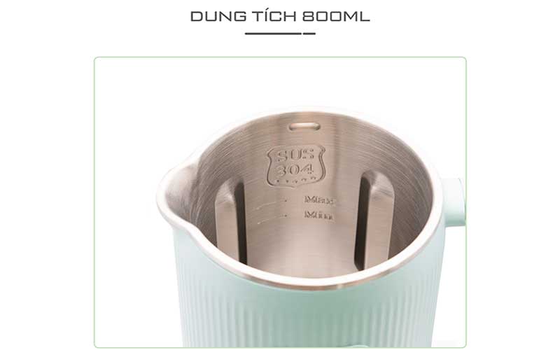 Dung tích của Máy làm sữa hạt Tapuho TMB600