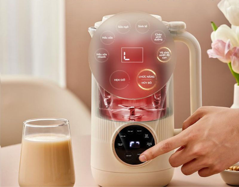 Máy làm sữa hạt Bear SB-SH06C - Hàng chính hãng