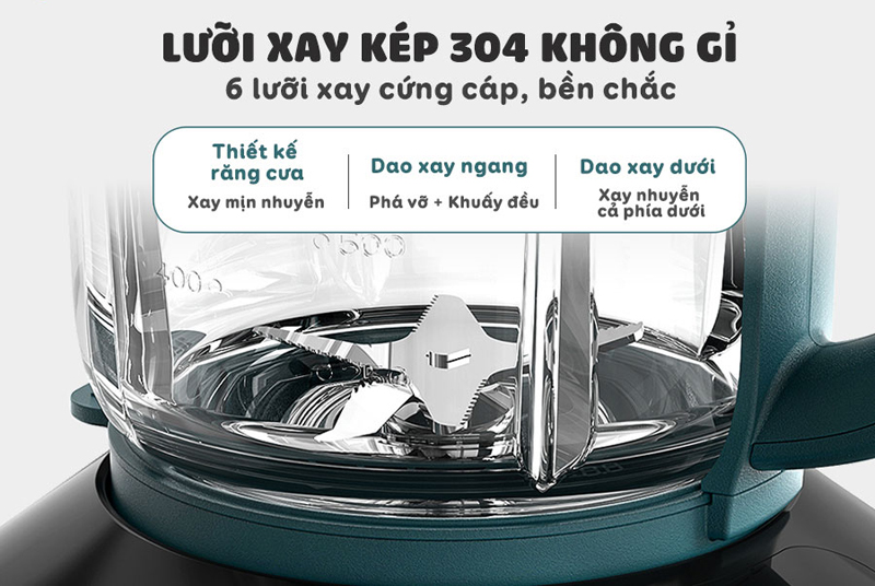 Máy làm sữa hạt Bear PBJ-B06K8 - Hàng chính hãng