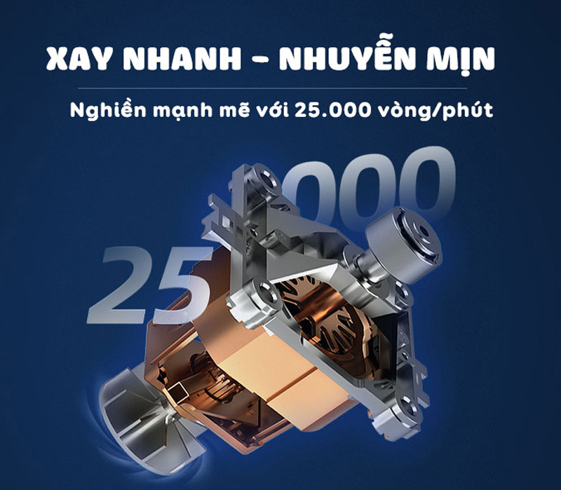 Máy làm sữa hạt Bear PBJ-B06K8 - Hàng chính hãng