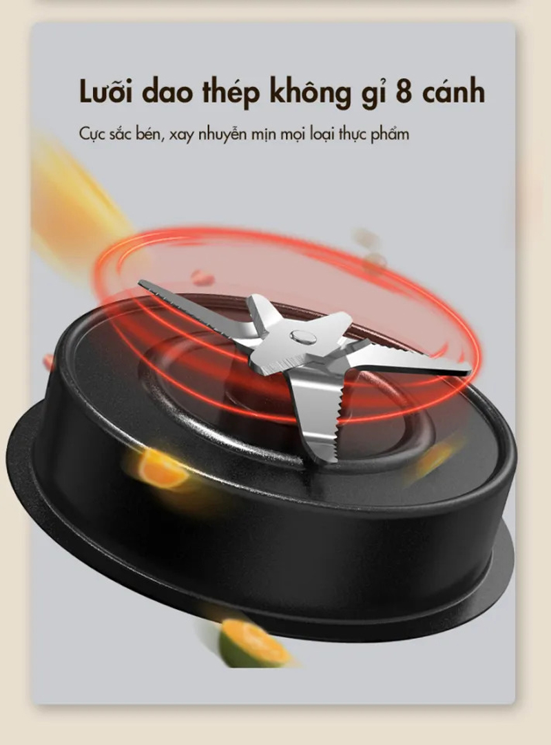 Máy làm sữa hạt đa năng Bear PBJ-C16Q8 - Hàng chính hãng