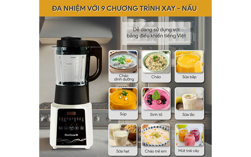 Máy làm sữa hạt đa năng BlueStone BLB-6028 - Hàng chính hãng