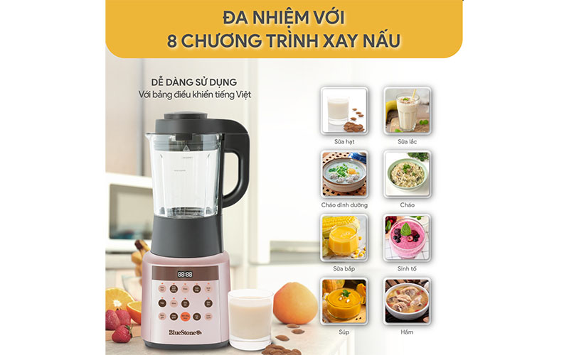 Máy làm sữa hạt đa năng BlueStone BLB-6029 - Hàng chính hãng