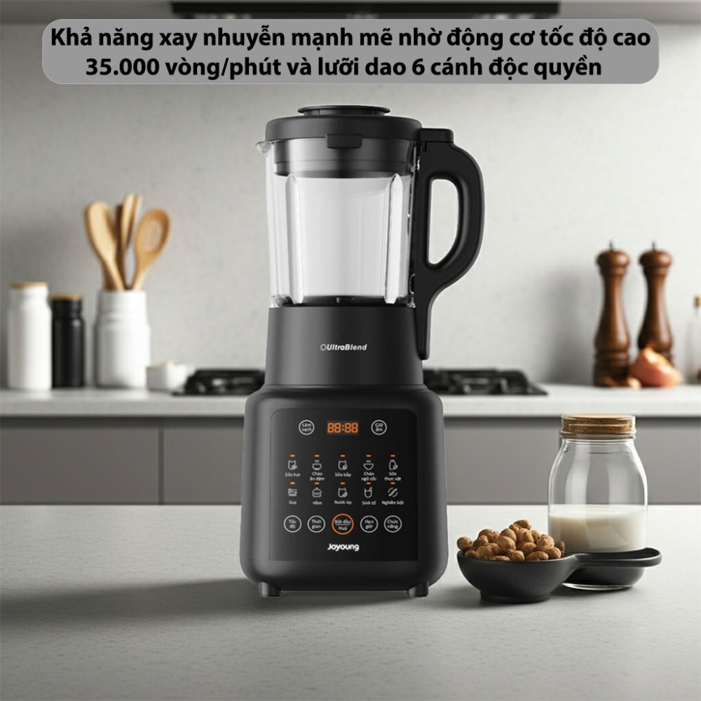 Máy làm sữa hạt đa năng Joyoung JHSB-161 - Hàng chính hãng