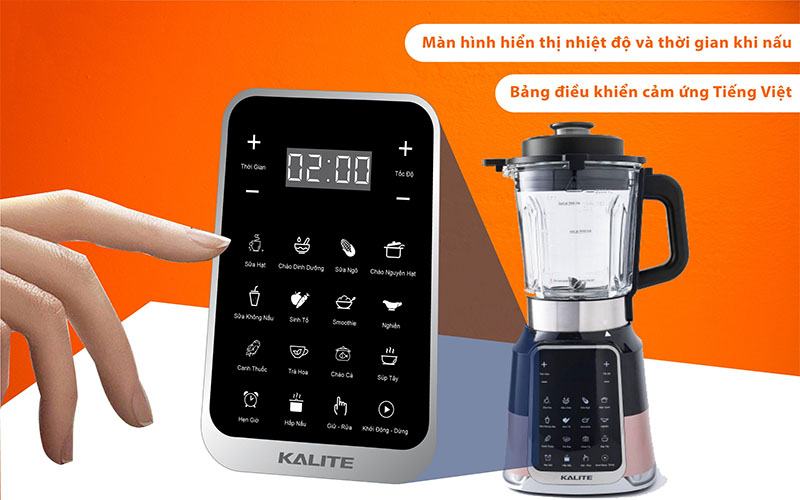 Máy làm sữa hạt đa năng Kalite E200 - Hàng chính hãng