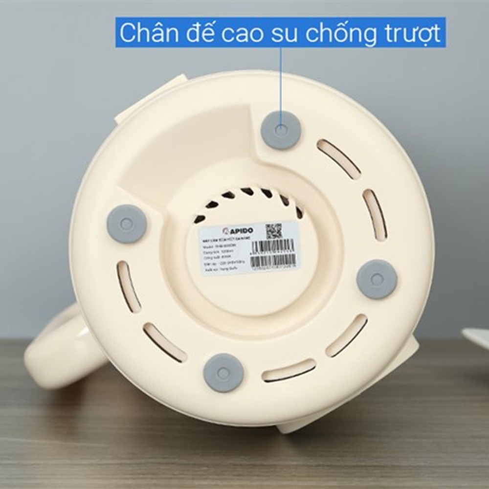 Máy làm sữa hạt đa năng Rapido RHB-800DM - Hàng chính hãng