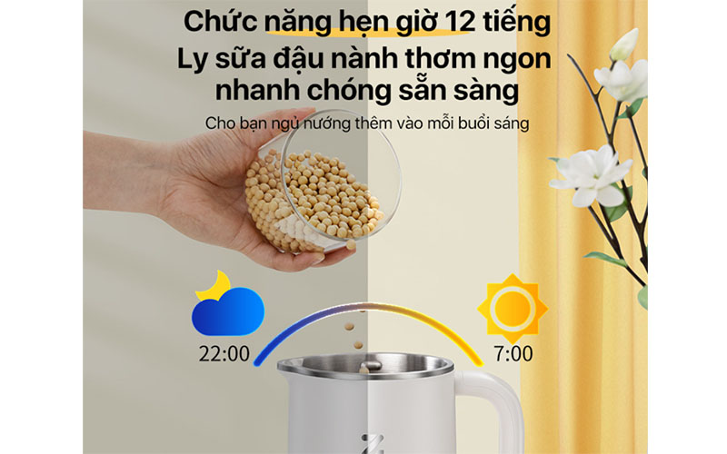 Máy làm sữa hạt đa năng Zolele MB601 - Hàng chính hãng