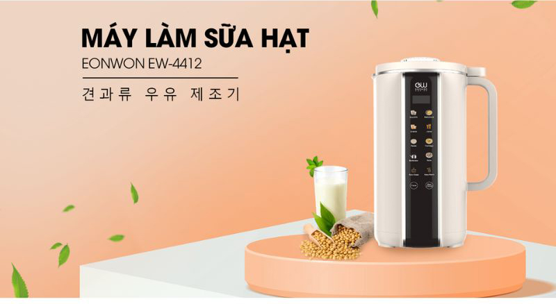 Máy làm sữa hạt Eonwon EW-4412 - Hàng chính hãng