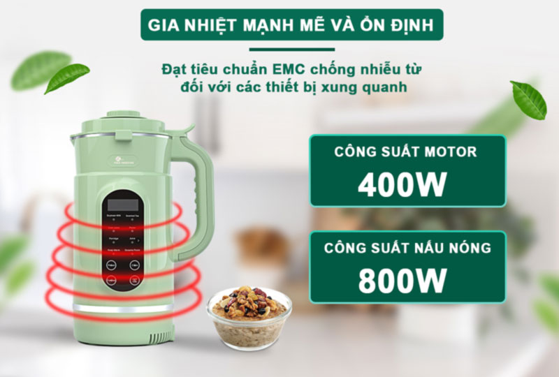 Công suất lớn, hoạt động mạnh mẽ, tiế kiệm điện năng