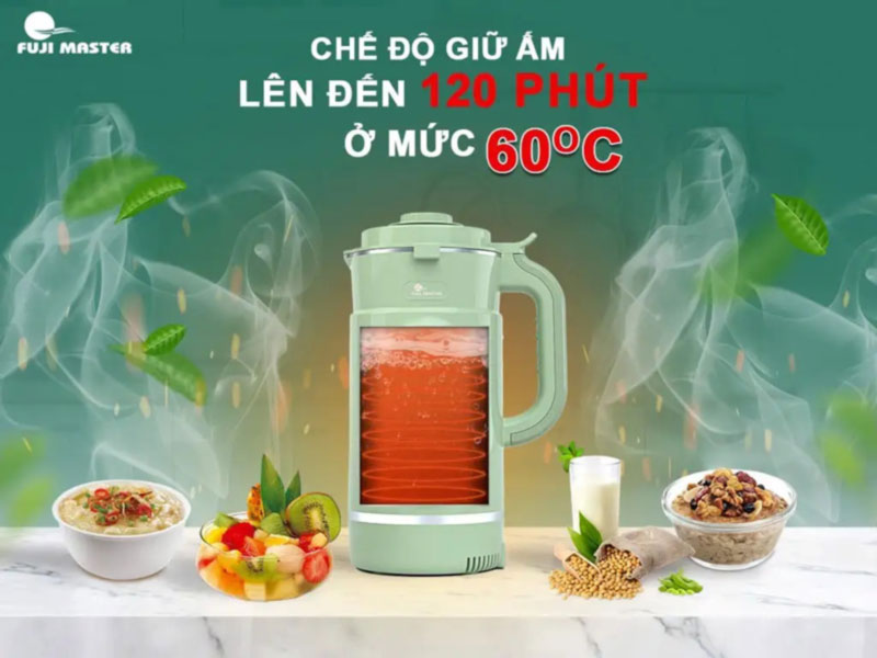 Máy được làm từ chất liệu cao cấp nên đảm bảo an toàn cho sức khỏe người tiêu dùng