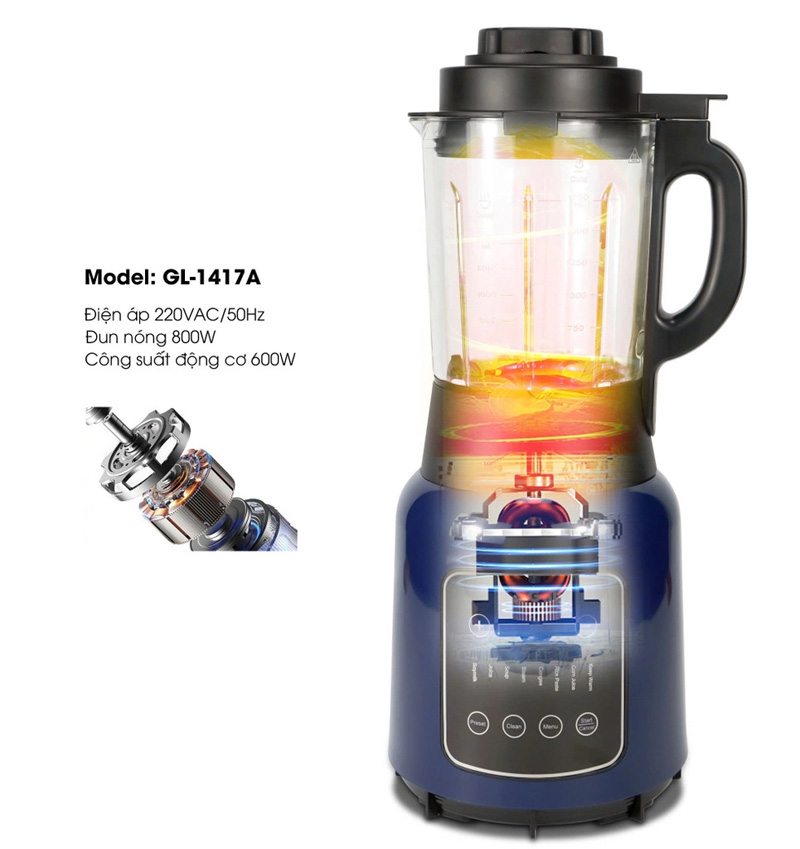 Máy làm sữa hạt Gali GL-1417A - Hàng chính hãng