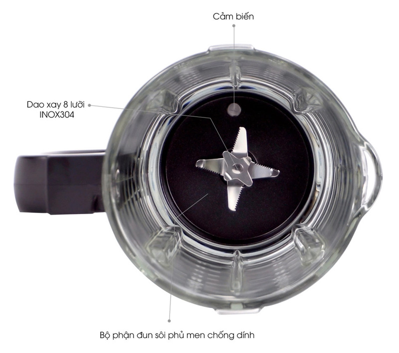 Máy làm sữa hạt Gali GL-1417A - Hàng chính hãng