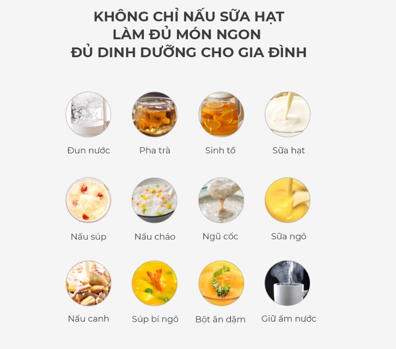 Máy làm sữa hạt Gume MSB-02 - Hàng chính hãng