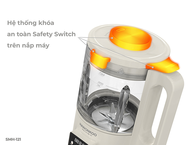 Máy làm sữa hạt Hawonkoo SMH-121 - Hàng chính hãng