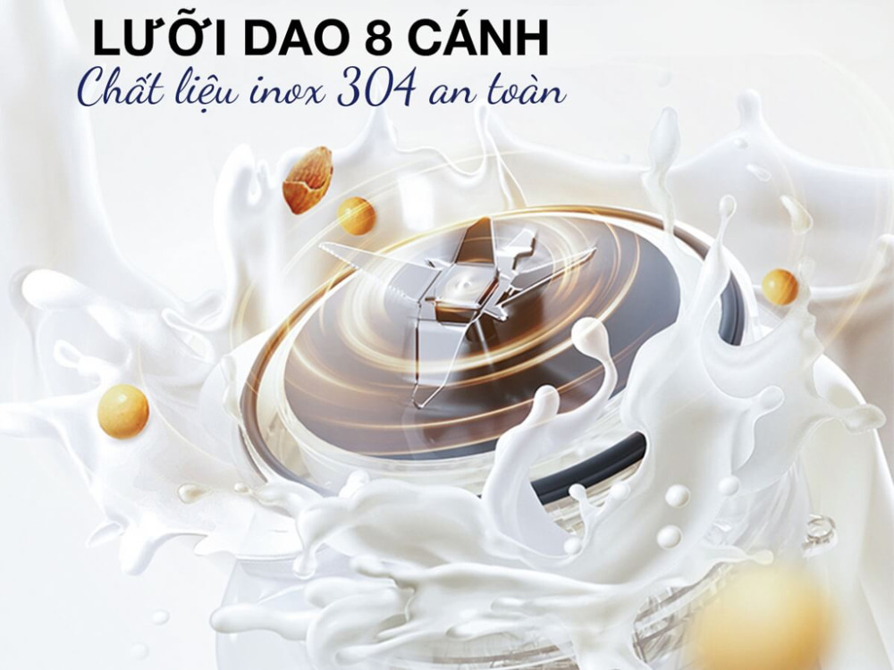 Máy làm sữa hạt Kalite KCBV8P - Hàng chính hãng