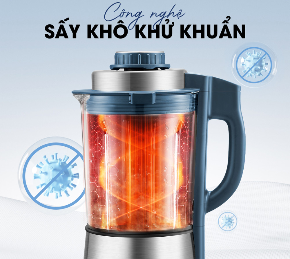 Máy làm sữa hạt Kalite KCBV8P - Hàng chính hãng