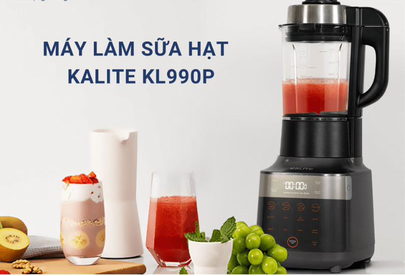 Máy làm sữa hạt Kalite KL990P - Hàng chính hãng