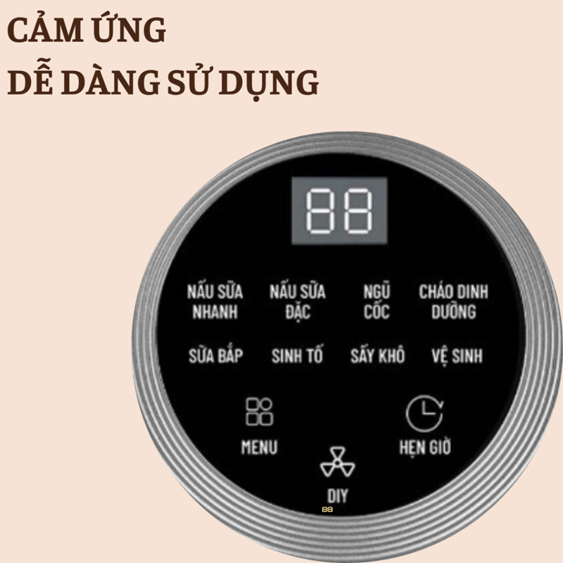 Máy làm sữa hạt Kuchenzimmer 012423 - Hàng chính hãng